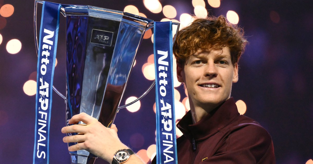 J. Sinneris apgynė „ATP Finals“ čempiono titulą Turine