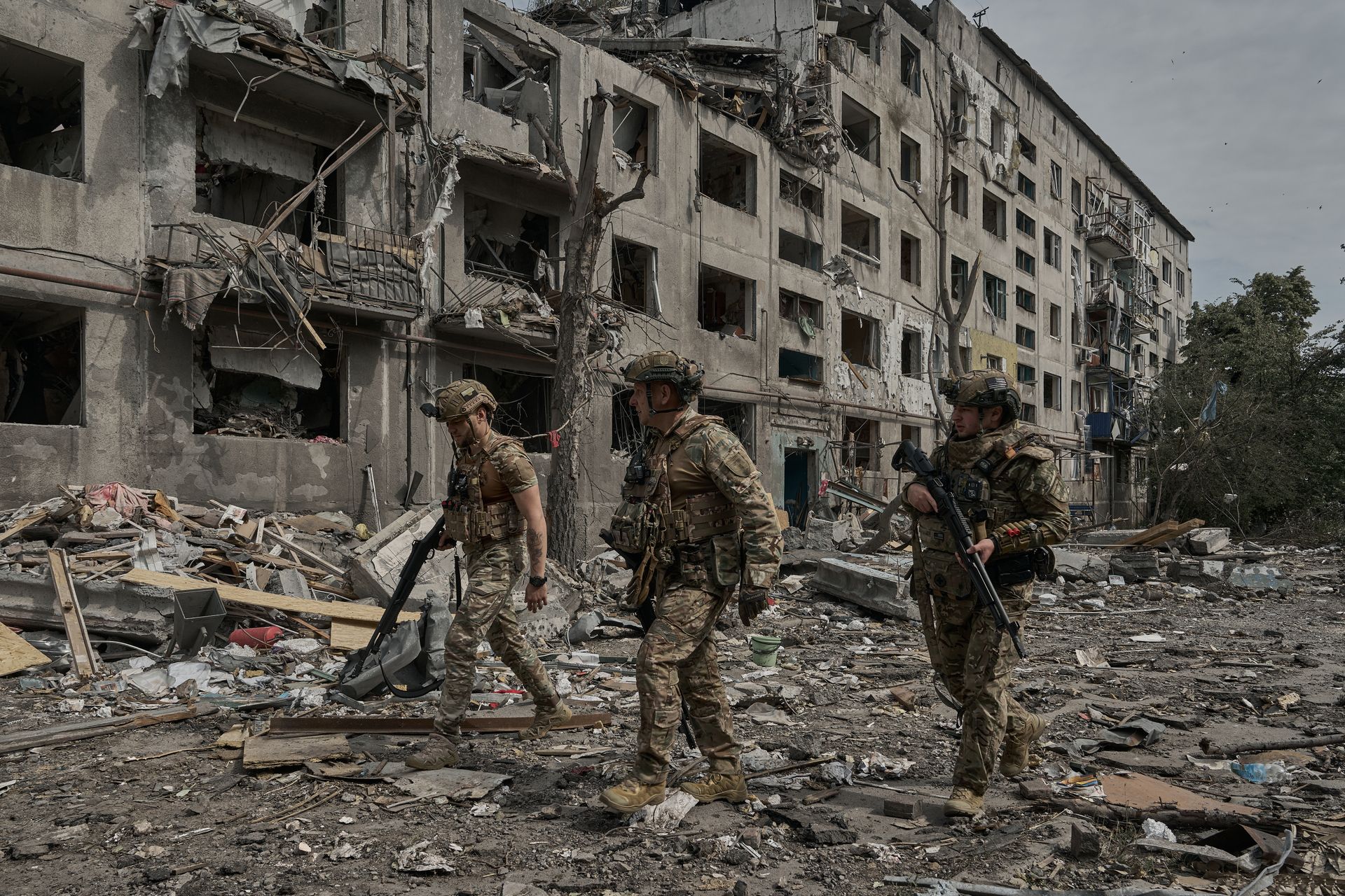 Rusijos pajėgos įsiveržė į strateginį Pokrovsko miestą