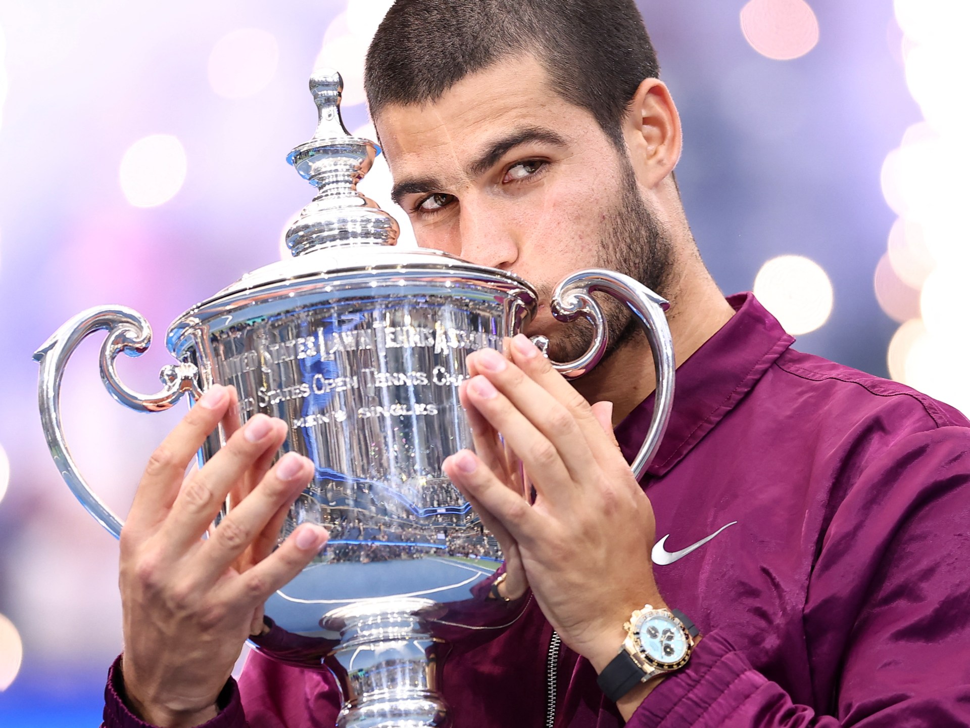 C. Alcarazas triumfavo „US Open“ turnyre