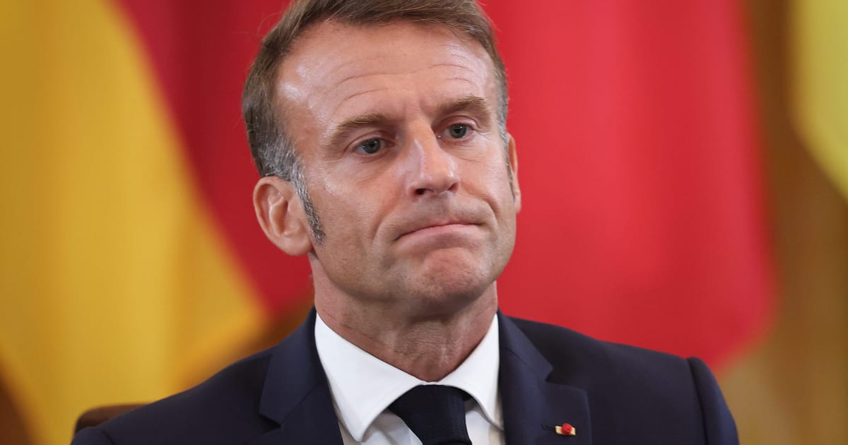 Macronas: artimiausi 15 dienų lems Ukrainos saugumo garantijas
