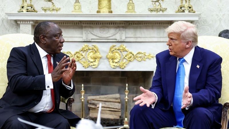 D. Trumpas uždraudė Pietų Afrikos Respublikai dalyvauti G20 susitikime Majamyje