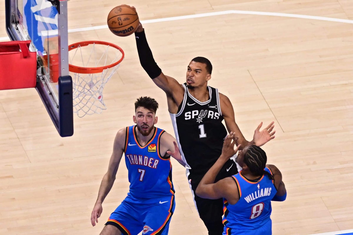 San Antonijaus „Spurs“ po dviejų pratęsimų įveikė „Thunder“
