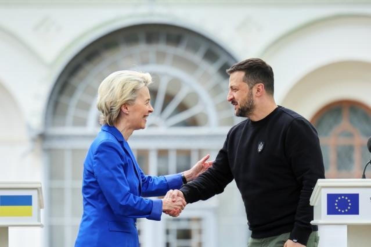 Zelenskis atmetė Vokietijos siūlymą dėl dalinės narystės ES