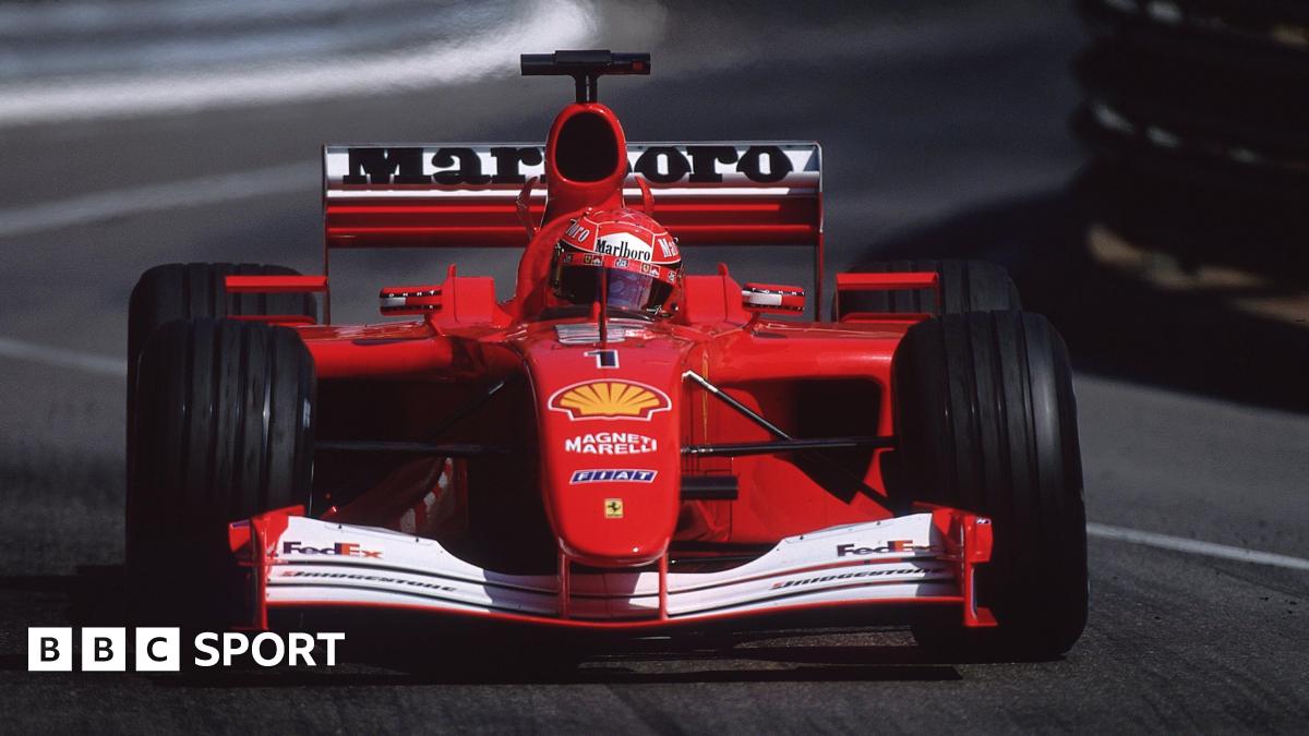 Michaelio Schumacherio „Ferrari F2001“ parduotas už rekordinę sumą