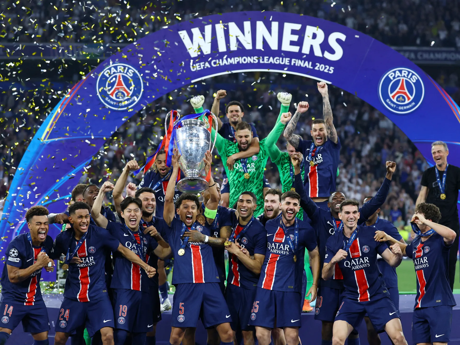 PSG įspūdingai triumfavo UEFA Čempionų lygoje