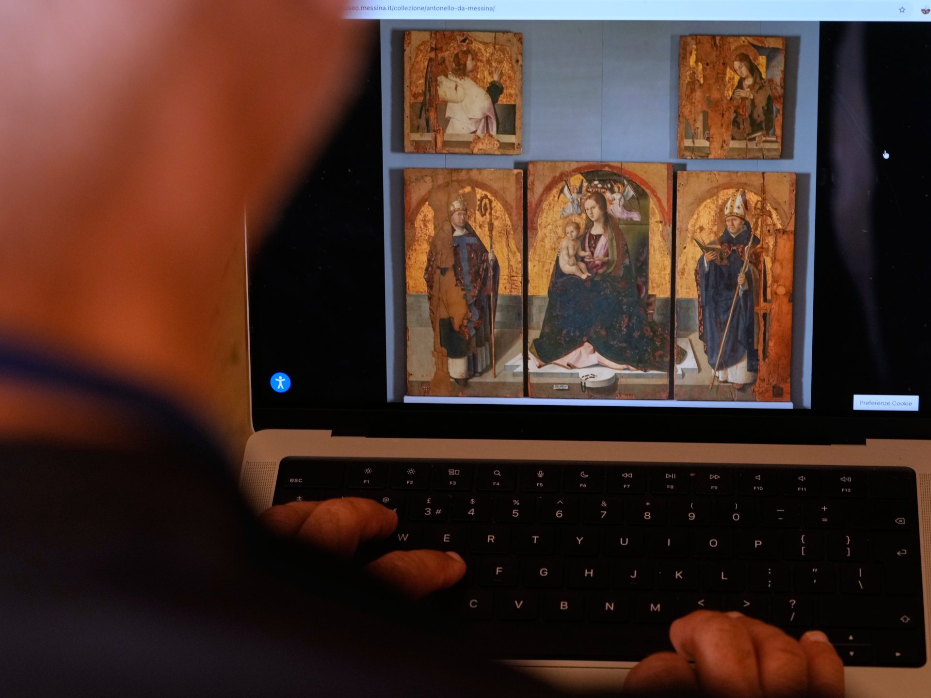 Iš muziejaus Mesinoje pavogti vertingi Antonello da Messina paveikslai