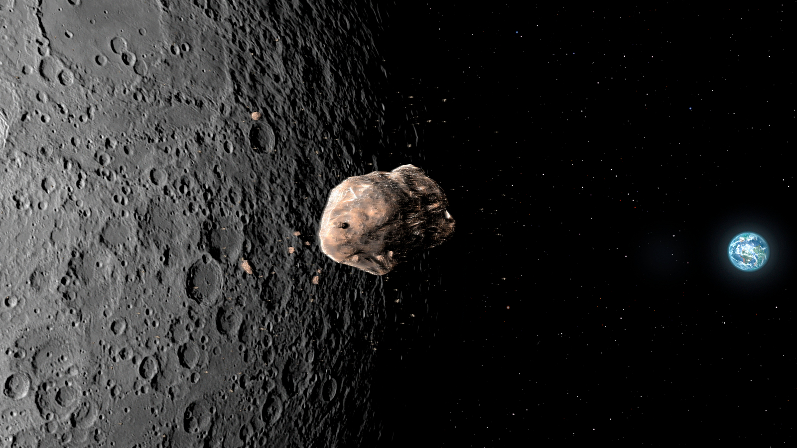 NASA patikslino asteroido 2024 YR4 smūgio į Mėnulį tikimybę