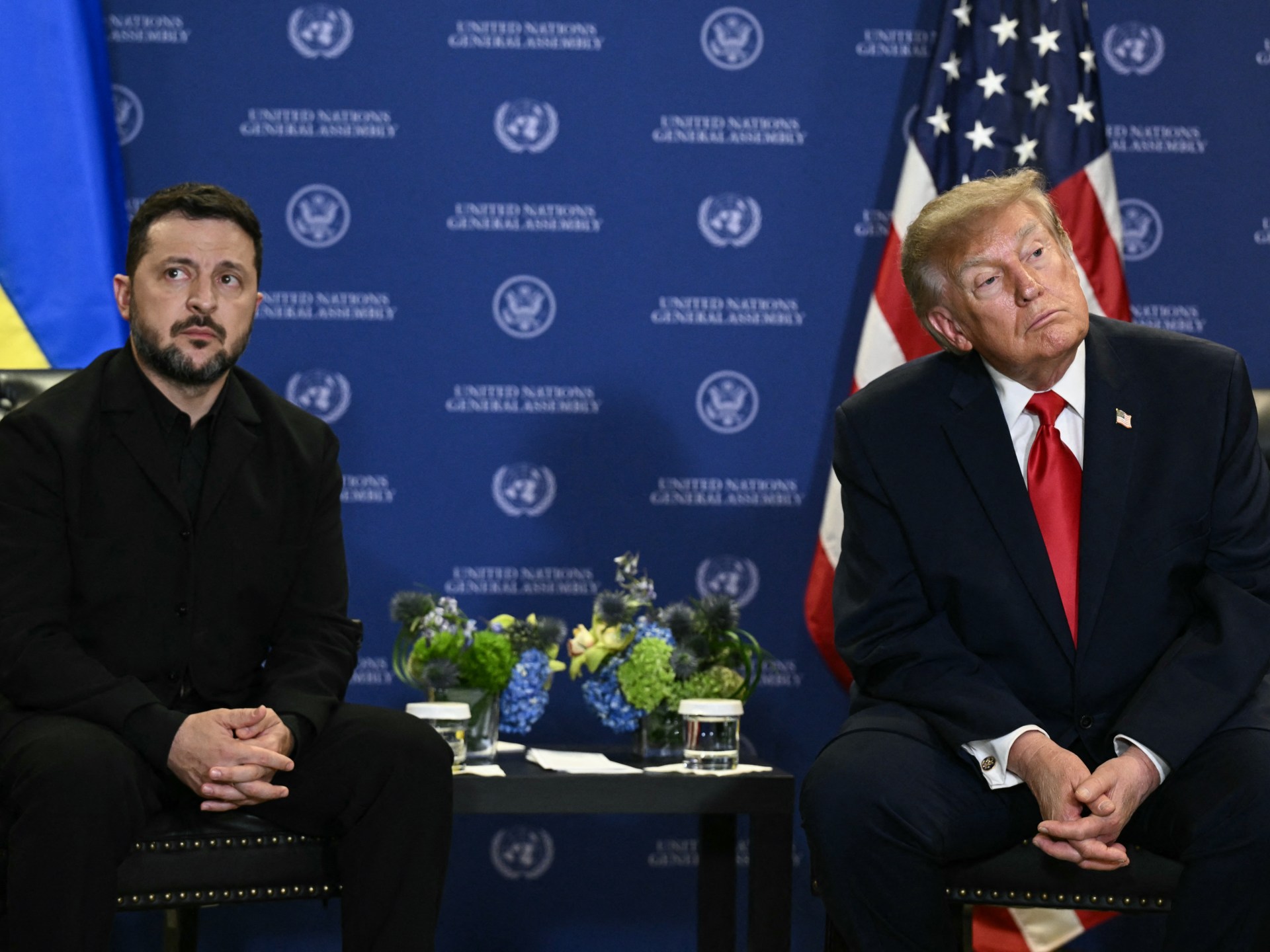 Volodymyras Zelenskis ir Donaldas Trumpas aptarė energetines paliaubas