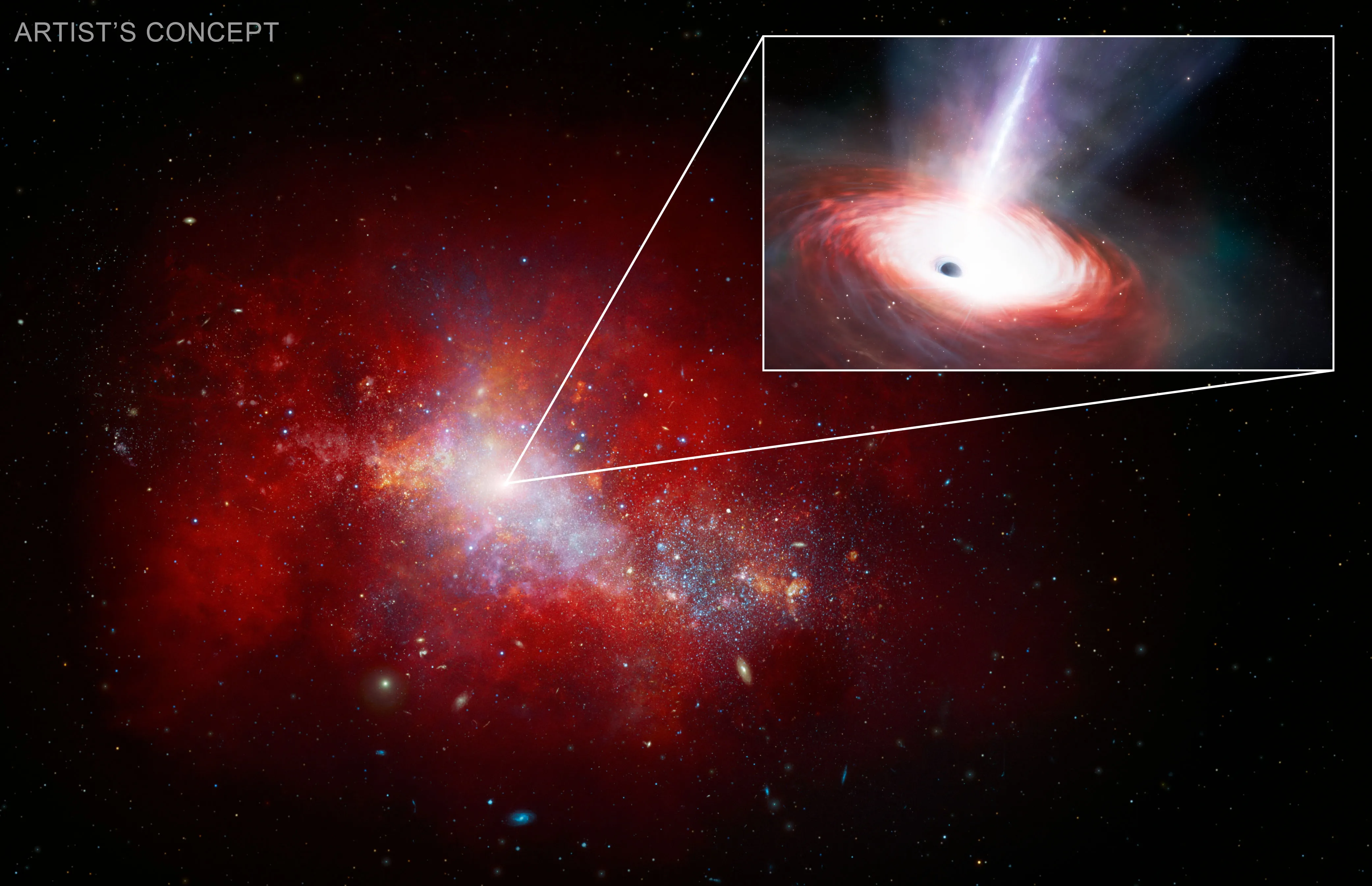 Black Hole LID-568's Cosmic Feast Defies Limits