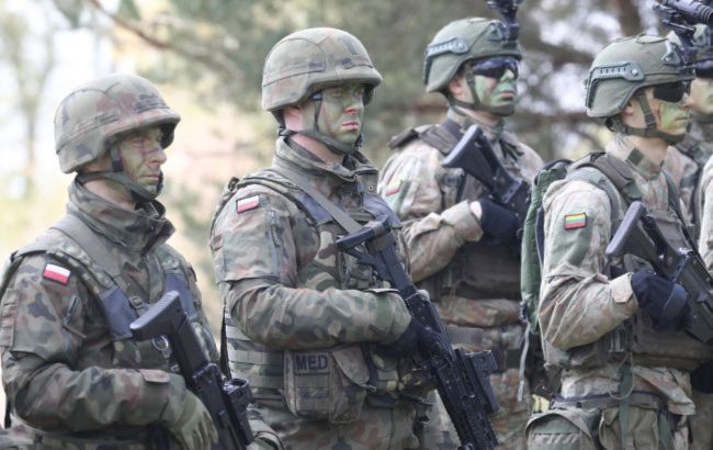 Sąjungininkų pratybos prie Suvalkų koridoriaus