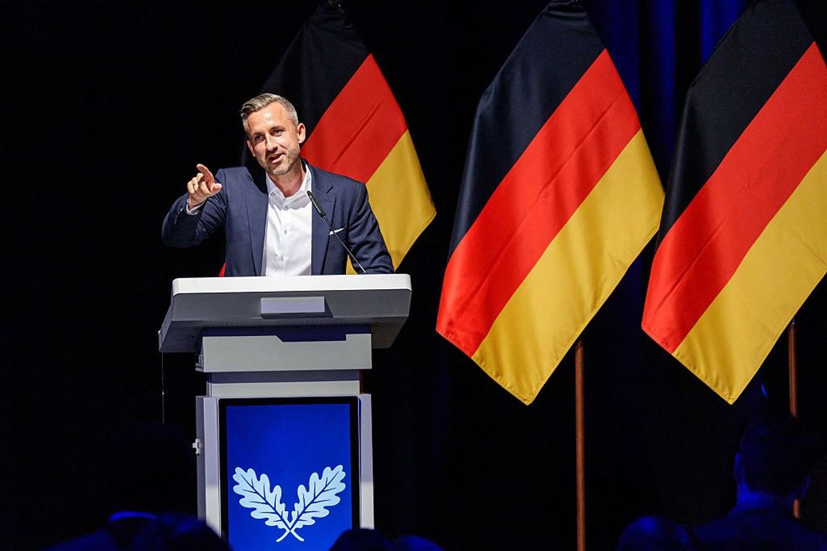 Vokietijos kraštutinių dešiniųjų partija artėja prie istorinės pergalės