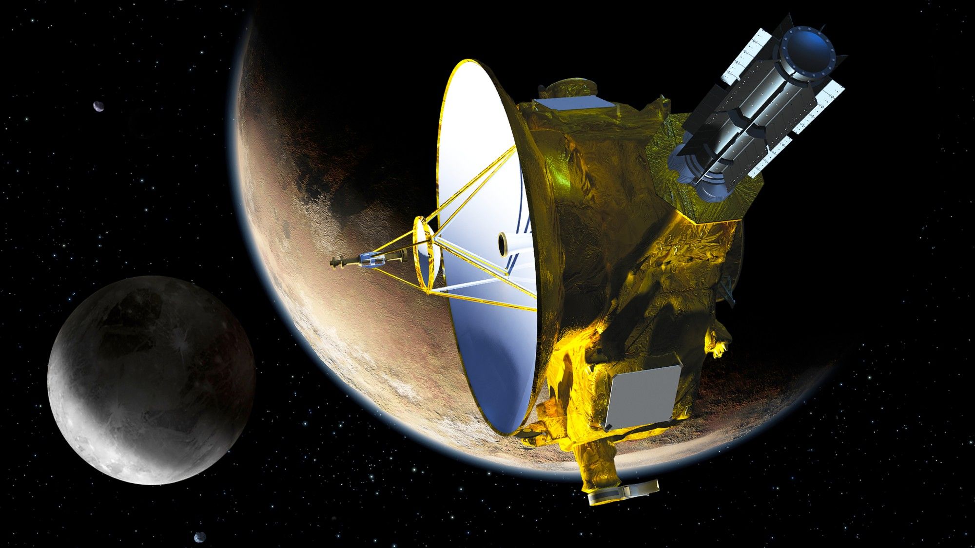 NASA erdvėlaivis „New Horizons“ artėja prie Saulės sistemos ribos
