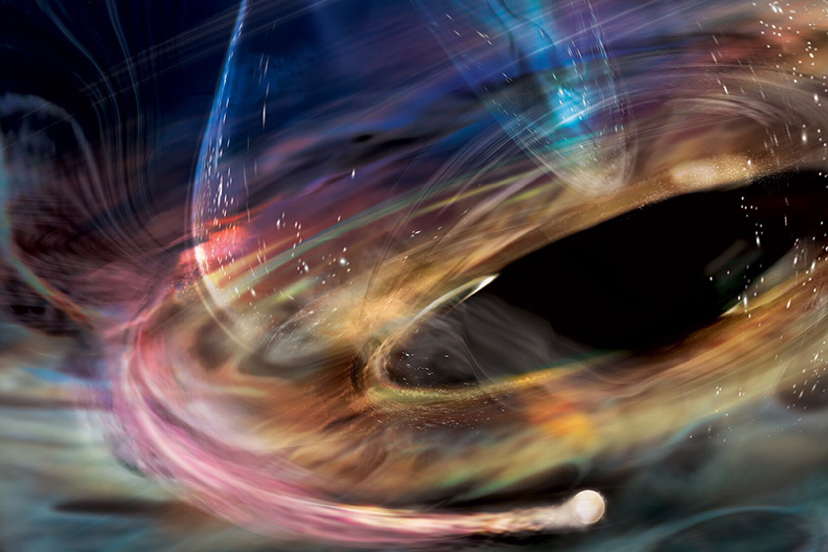 Whirlwind White Dwarf Sparks X-ray Frenzy Near Black Hole